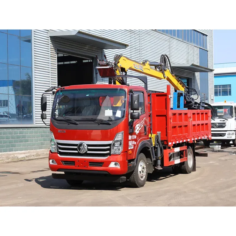 Truck-Mounted Log Grab on SINOTRUK Wangpai — 6.5 m Boom, 3+2 Grab — main view