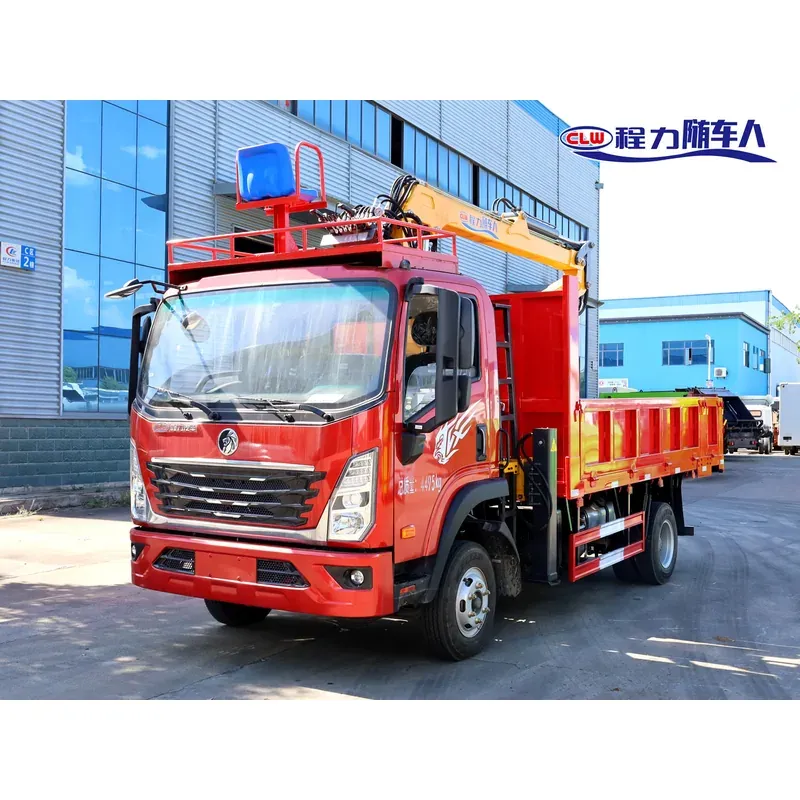 Truck-Mounted Log Grab on SINOTRUK Wangpai — 7.5 m Boom, 190 hp Rigid-Linked — main view