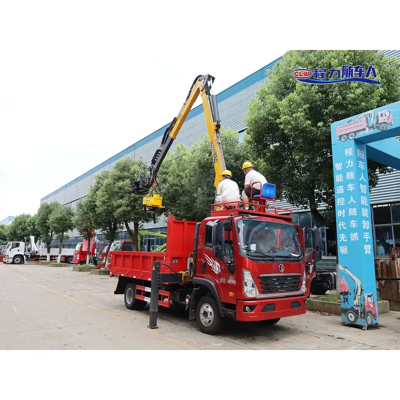 Truck-Mounted Log Grab with Magnet on SINOTRUK Wangpai — 7.5 m, 3+2 Grab — photo 4