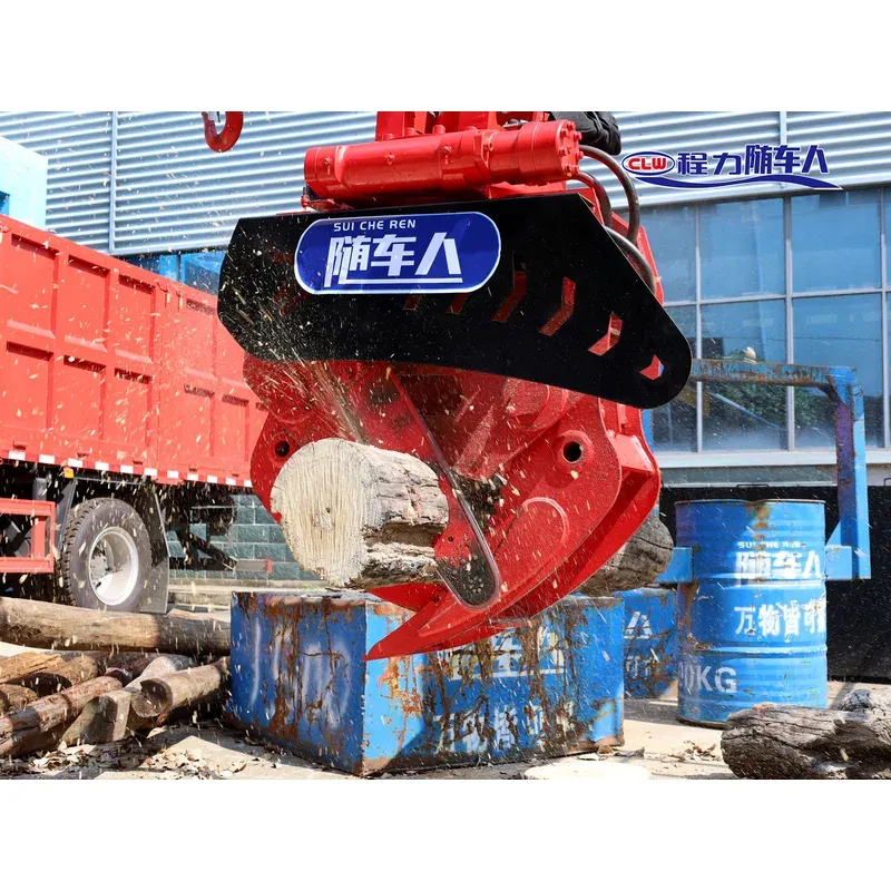 Truck-Mounted Scrap Grab on SINOTRUK Wangpai 6x2 — 6.3 t, Grapple Saw — photo 6