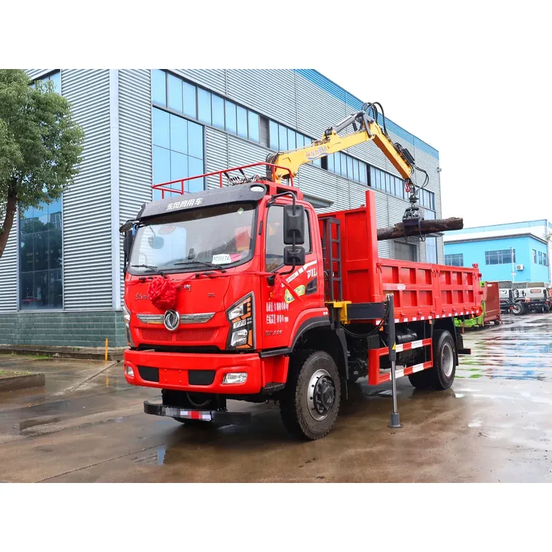 Truck-Mounted Log Grab 4x4 on Dongfeng D1L — 7.8 m Boom, Soft-Linked — photo 7