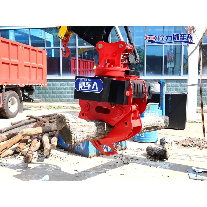 Truck-Mounted Scrap Grab on SINOTRUK Wangpai 6x2 — 6.3 t, Grapple Saw — photo 3
