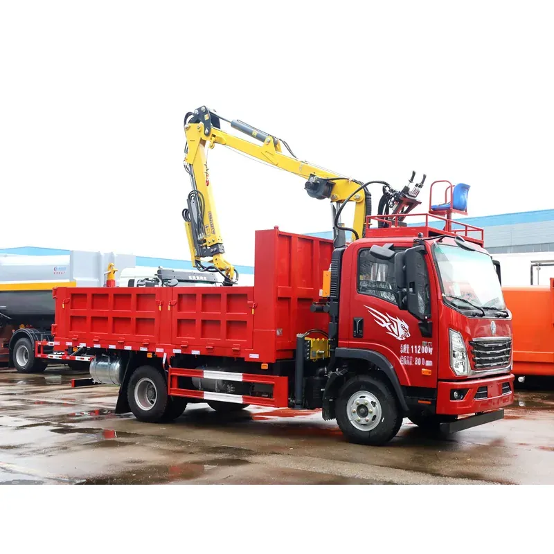 Truck-Mounted Log Grab on SINOTRUK Wangpai — 7.8 m Boom, 3.6 m Wheelbase — photo 5