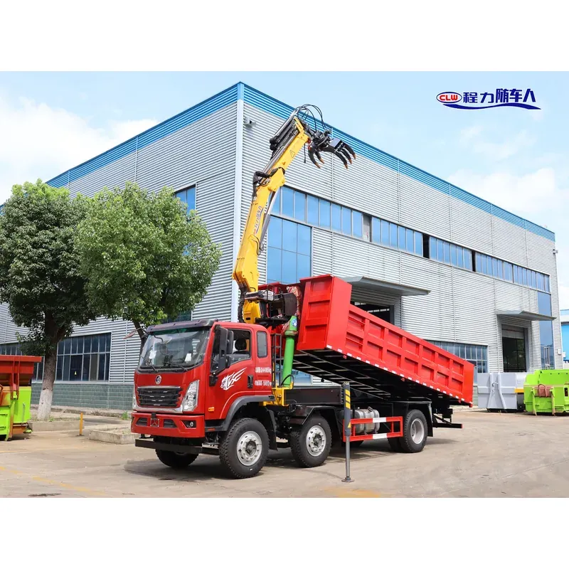 Truck-Mounted Scrap Grab with Magnet on SINOTRUK Wangpai 6x2 — 6.3 t, Tipping Ram — photo 6