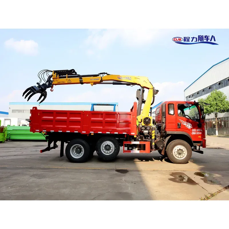 Truck-Mounted Scrap Grab with Lifting Axle on SINOTRUK Wangpai — 6.3 t — photo 3