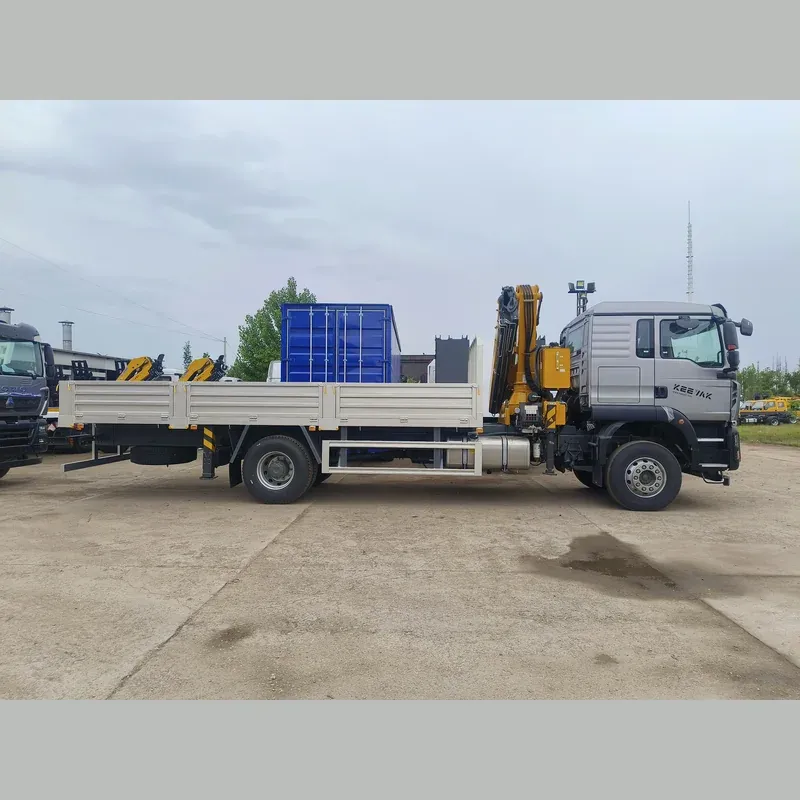 Truck-mounted crane on Howo chassis, 8T — photo 5 of 5