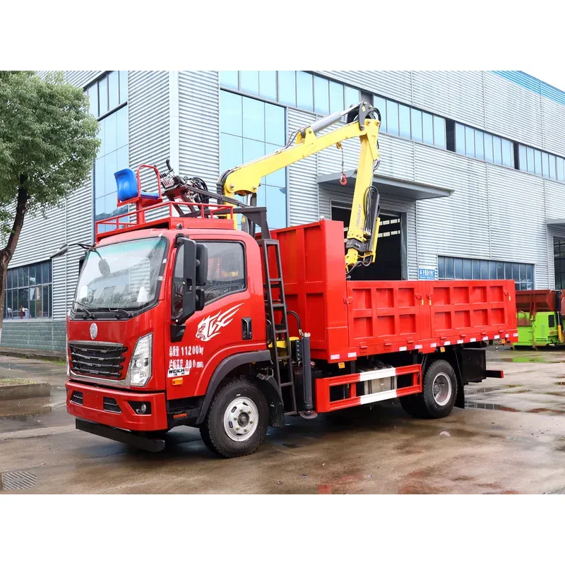 Truck-Mounted Log Grab on SINOTRUK Wangpai — 7.8 m Boom, 3.6 m Wheelbase — photo 3