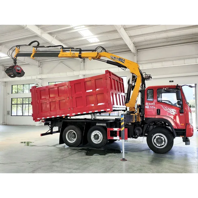 Grab Garbage Truck on SINOTRUK Wangpai with Lifting Axle — 24.5 t GVW — photo 3