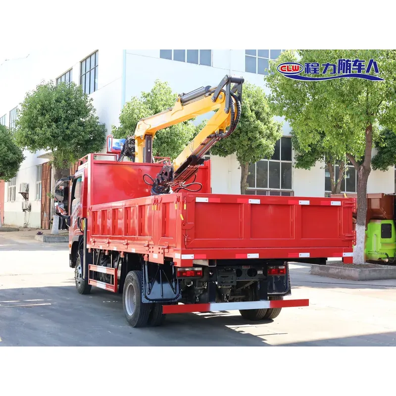 Truck-Mounted Log Grab on SINOTRUK Wangpai — 7.5 m Boom, 190 hp Rigid-Linked — photo 4