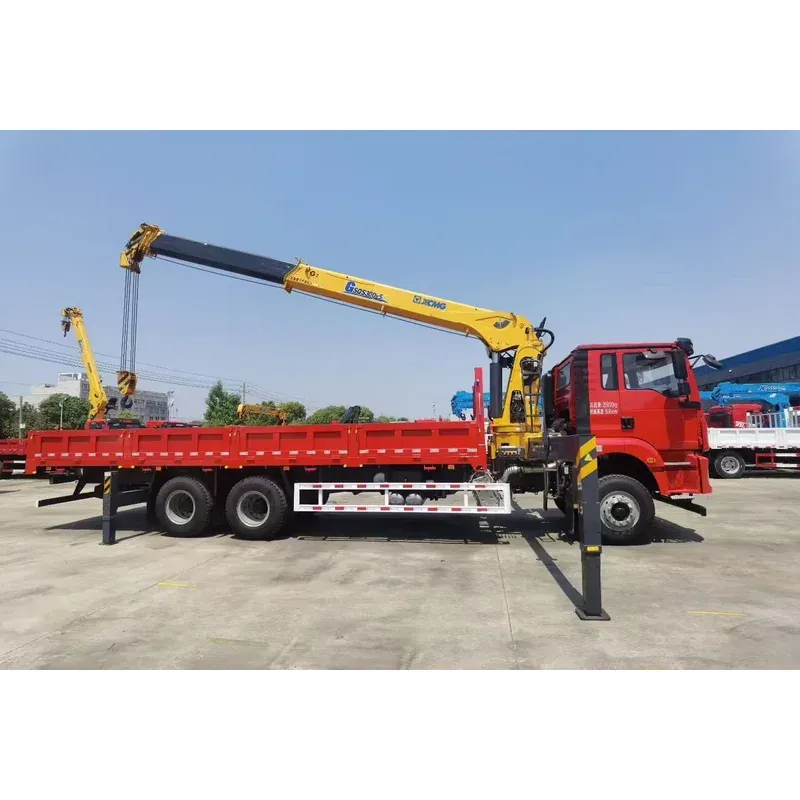 Truck-mounted crane on SHACMAN Delong M3000, 12T — photo 5