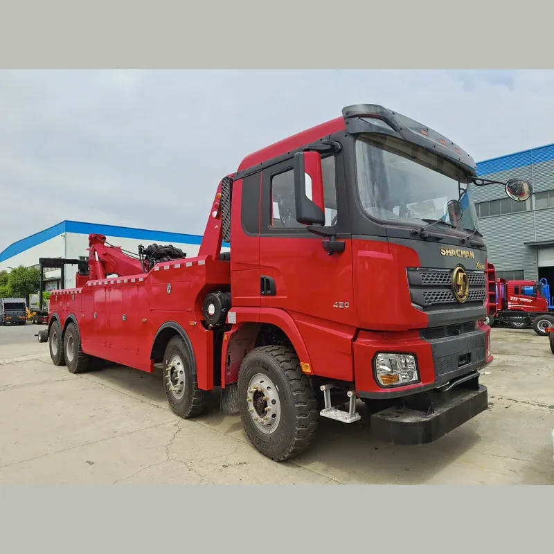 Wrecker tow truck on SHACMAN chassis — photo 5 of 6