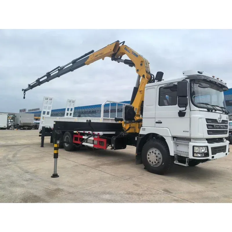 Truck-mounted crane on CLW chassis, 16T — photo 3 of 6
