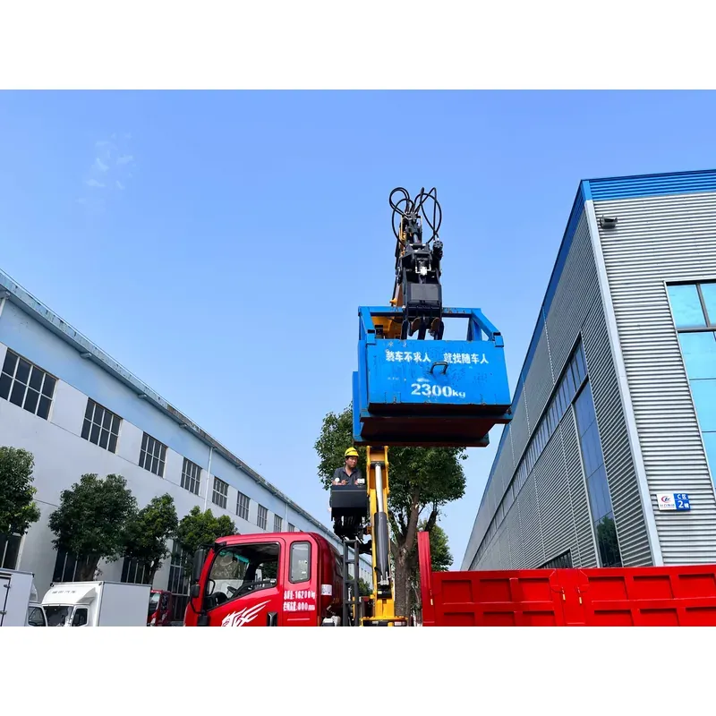 Truck-Mounted Scrap Grab on SINOTRUK Wangpai — 6.3 t, 3+2 Twin-Ram Grab — photo 7