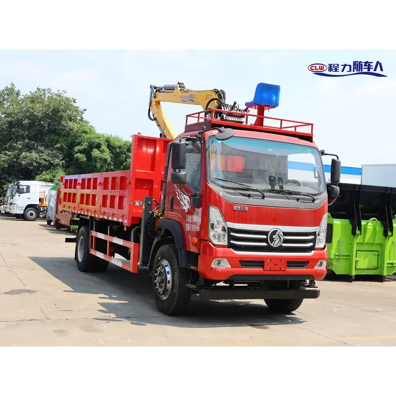 Truck-Mounted Log Grab 4x4 on SINOTRUK Wangpai — 7.5 m Boom, 4+3 Clamshell Grab — photo 2