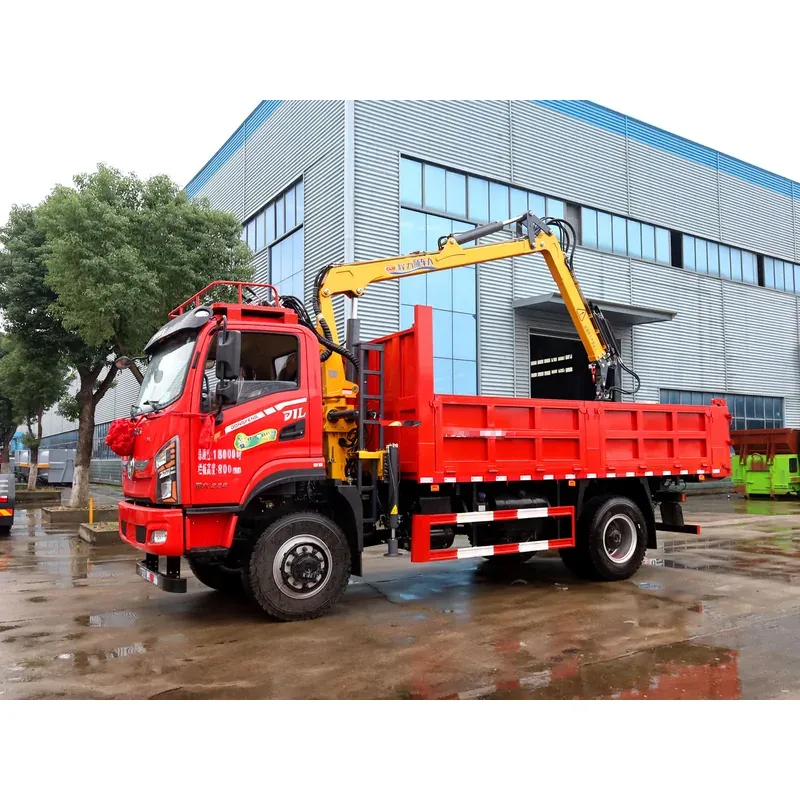 Truck-Mounted Log Grab 4x4 on Dongfeng D1L — 7.8 m Boom, Soft-Linked — photo 3