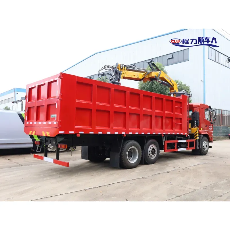 Truck-Mounted Scrap Grab with Lifting Axle on Dayun — 8 t, 3+2 Grab — photo 4
