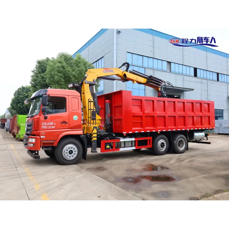 Truck-Mounted Scrap Grab with Lifting Axle on Dayun — 8 t, 3+2 Grab — photo 3