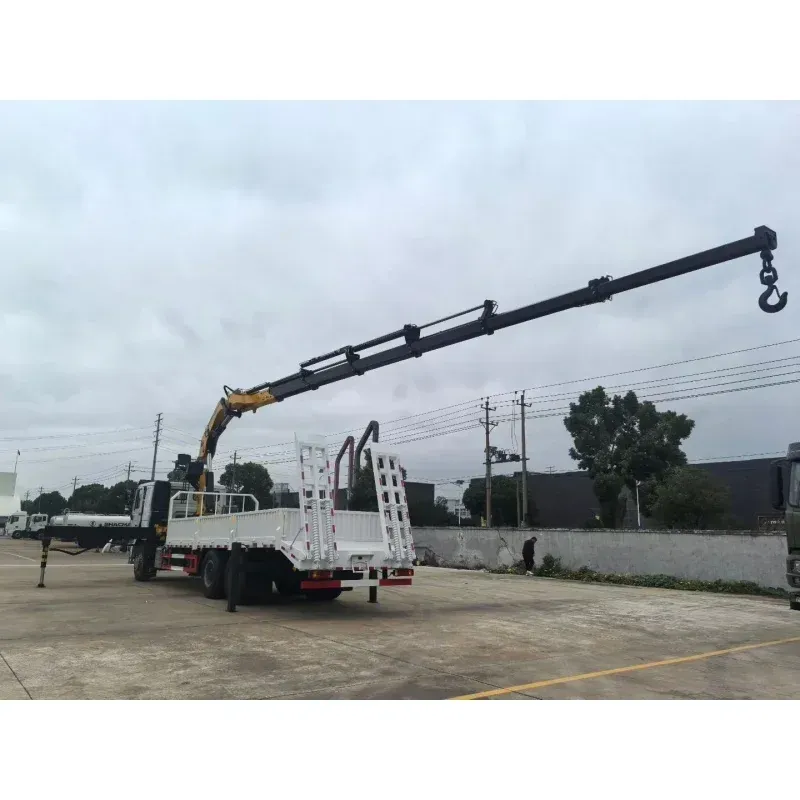 Truck-mounted crane on CLW chassis, 16T — photo 6 of 6