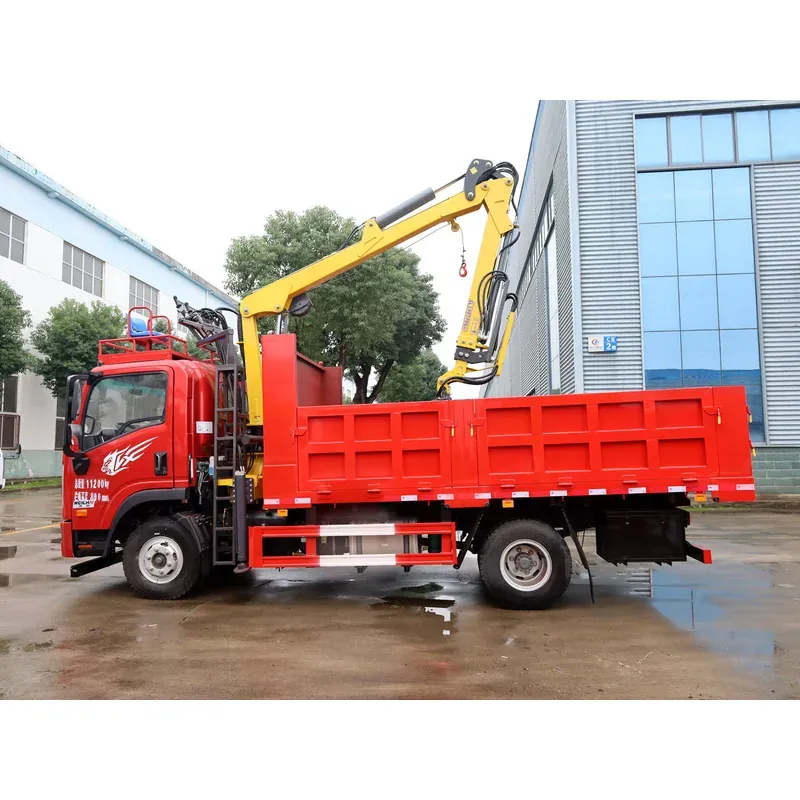 Truck-Mounted Log Grab on SINOTRUK Wangpai — 7.8 m Boom, 3.6 m Wheelbase — photo 4