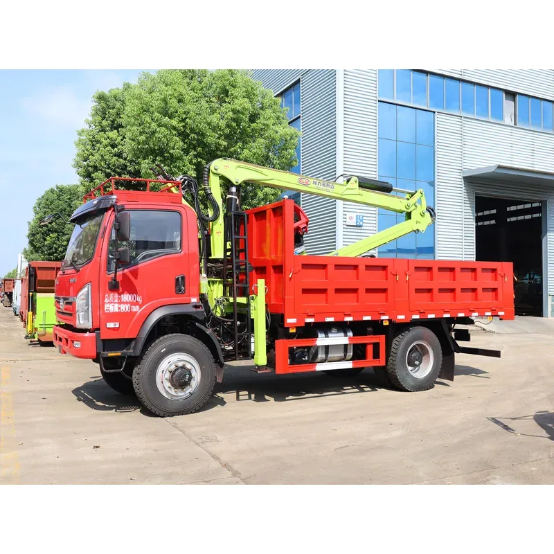 Truck-Mounted Log Grab 4x4 on Sanhuan Chuangke — 8 m Boom, 2+2 Flat-Jaw — photo 3