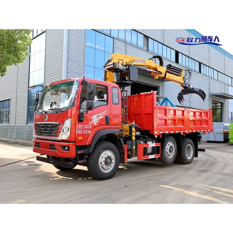 Truck-Mounted Scrap Grab with Lifting Axle on SINOTRUK Wangpai — 6.3 t — photo 2