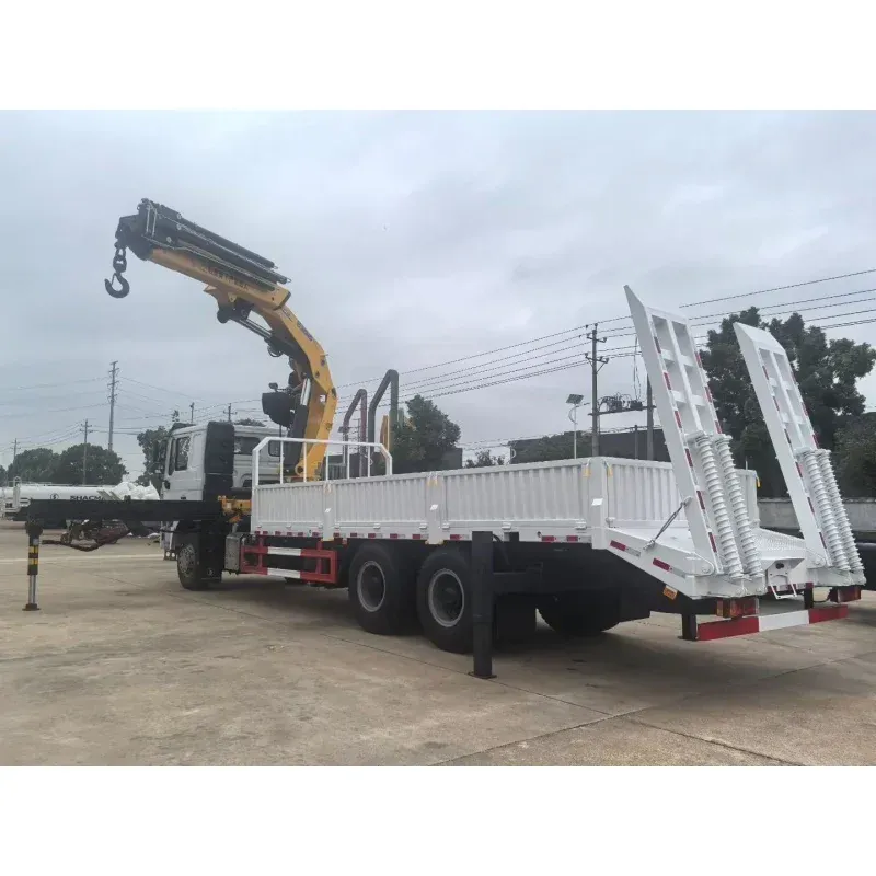 Truck-mounted crane on CLW chassis, 16T — photo 4 of 6