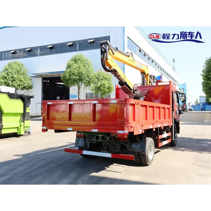 Truck-Mounted Log Grab on SINOTRUK Wangpai — 7.5 m Boom, 190 hp Rigid-Linked — photo 5
