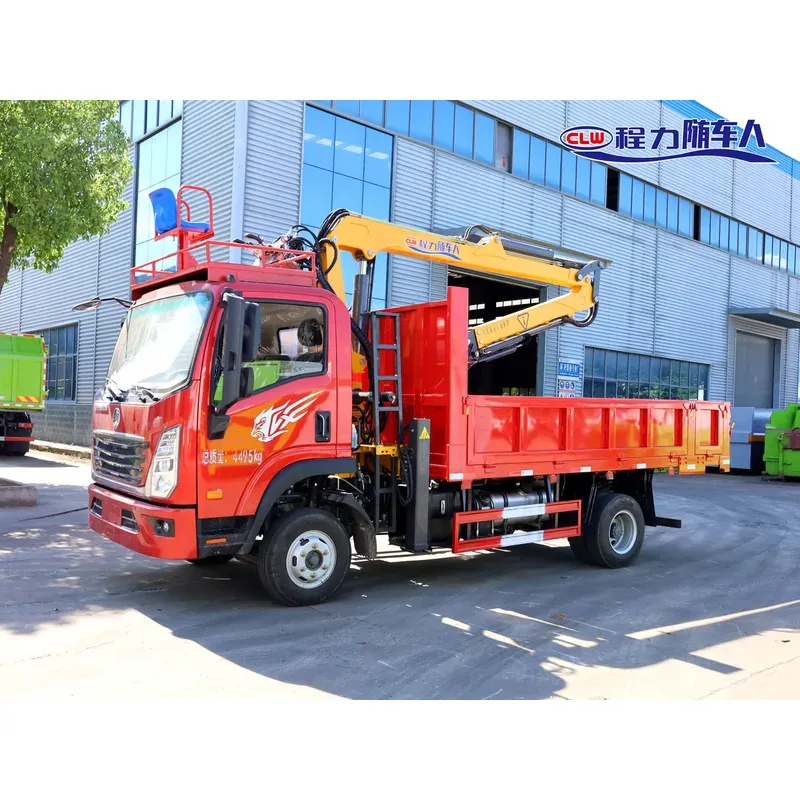 Truck-Mounted Log Grab on SINOTRUK Wangpai — 7.5 m Boom, 190 hp Rigid-Linked — photo 2