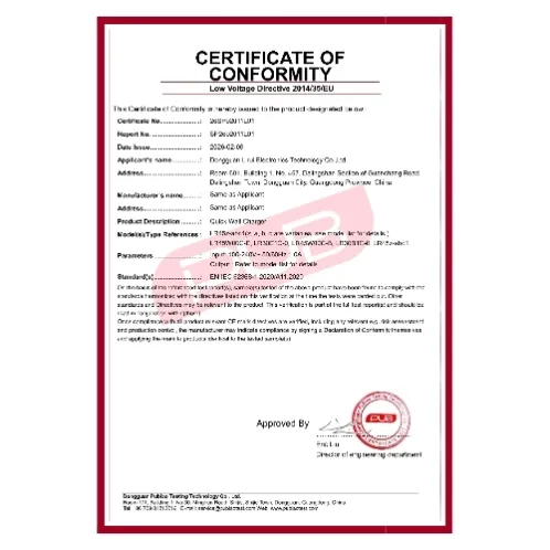 26SP02011L01 - Lirui GaN 45W Charger LVD Certificate 62368-1_01_