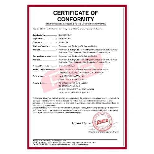 26EP02011E01 Lirui GaN Charger EN55032 Certificate_01