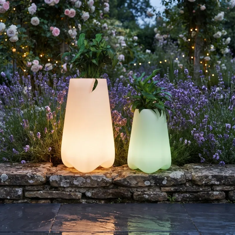 Outdoor LED Garden Planter