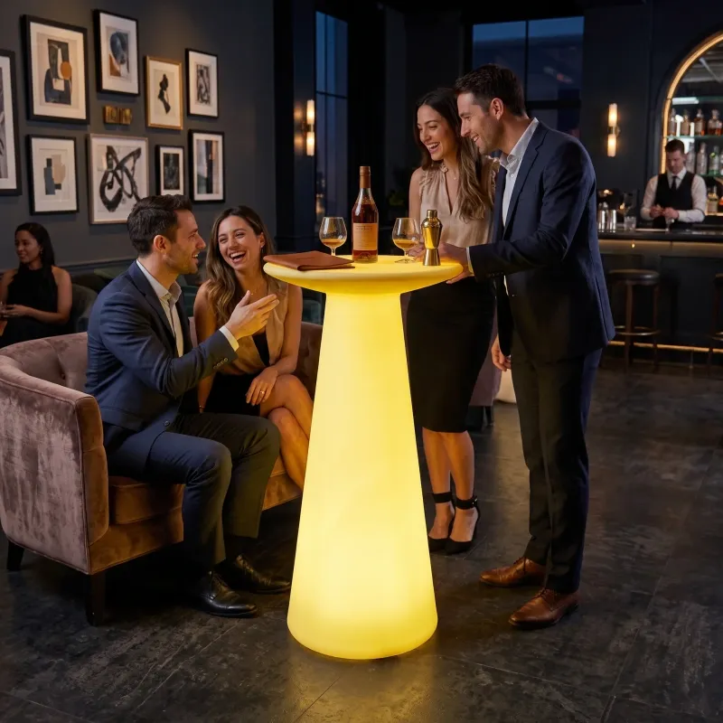 Rechargeable LED Table