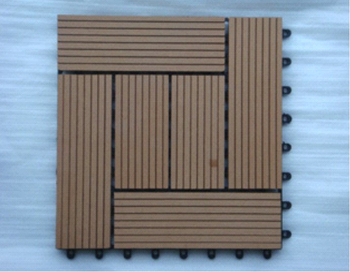 EDT-1 WPC DIY interlocking decking tile