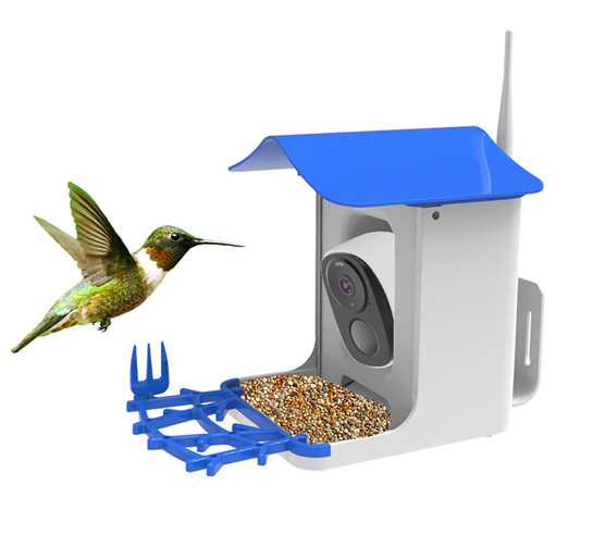 F2A 3MP smart bird feeder with camera