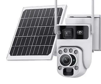 ST-637-20X 20x zoom big lens solar battery camera 6MP