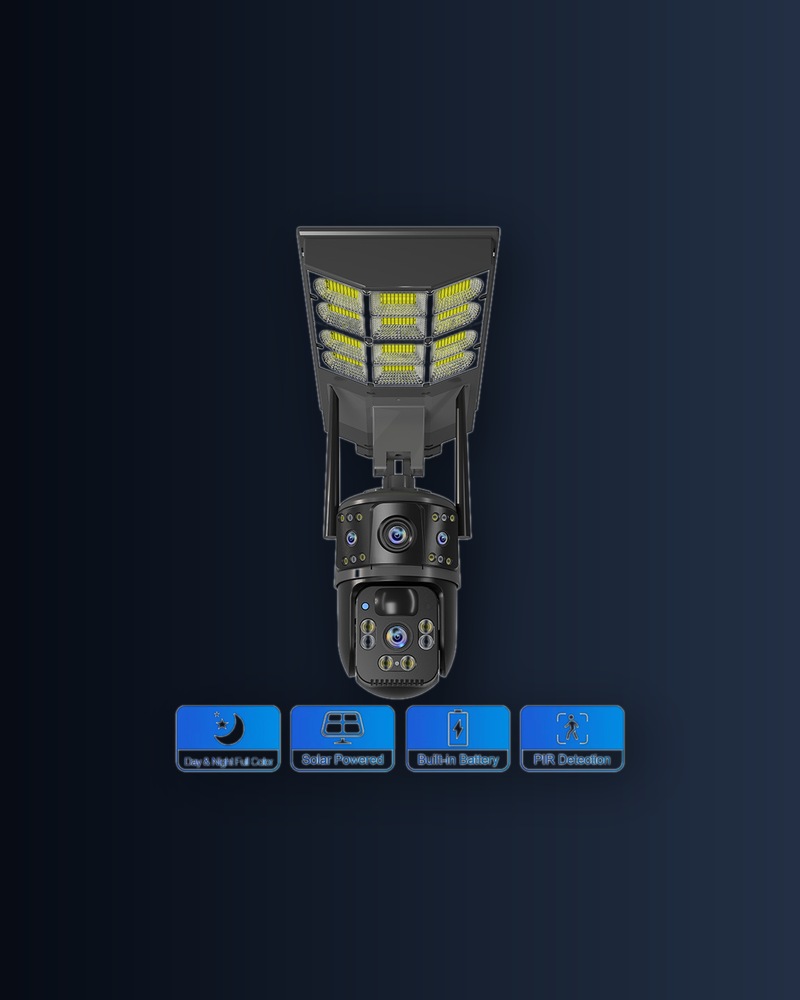 Solar street lamp camera