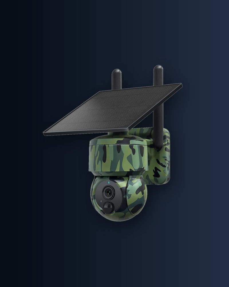 GPS solar trail camera