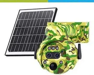 ST-S515-12X 12x zoom dual lens solar battery camera 6MP