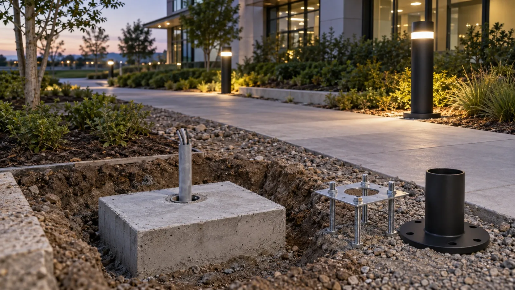 led-bollard-light-foundation-installation-checklist
