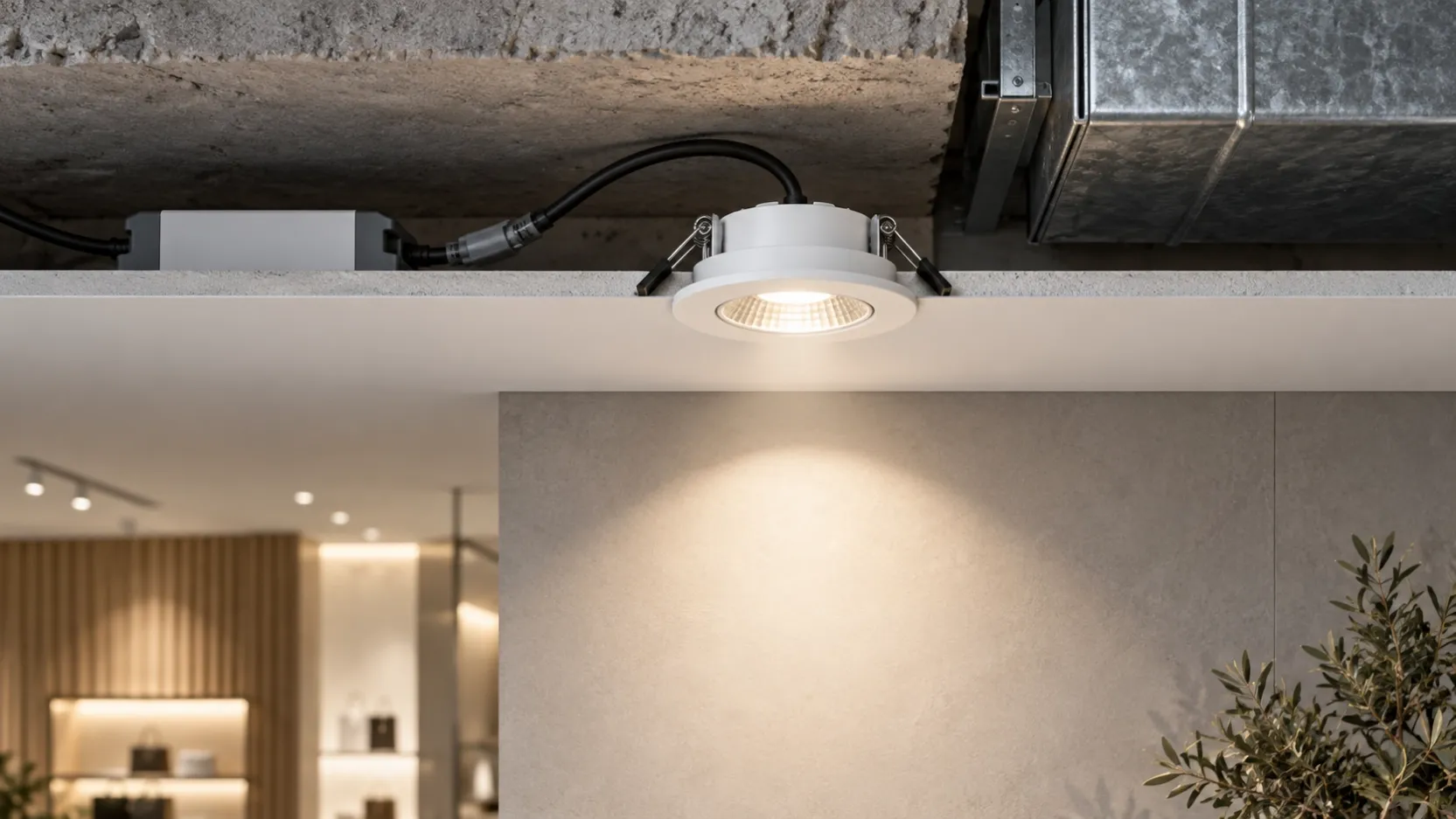 shallow-recessed-cob-spotlight-low-ceiling-installation-depth