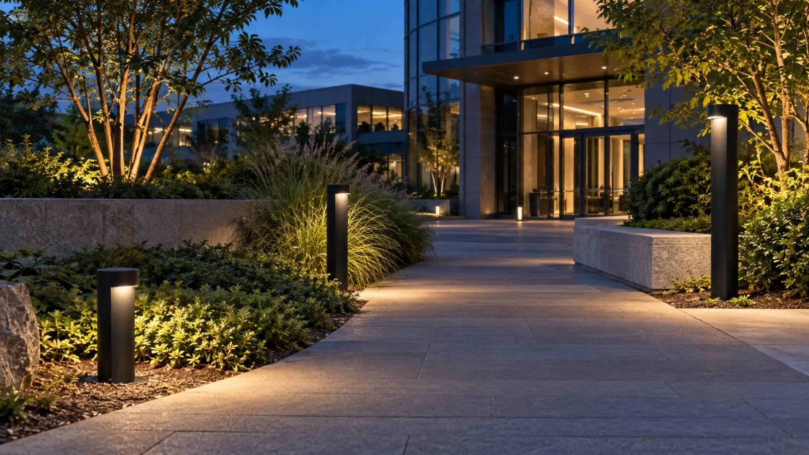 choose-led-bollard-light-height-commercial-walkways