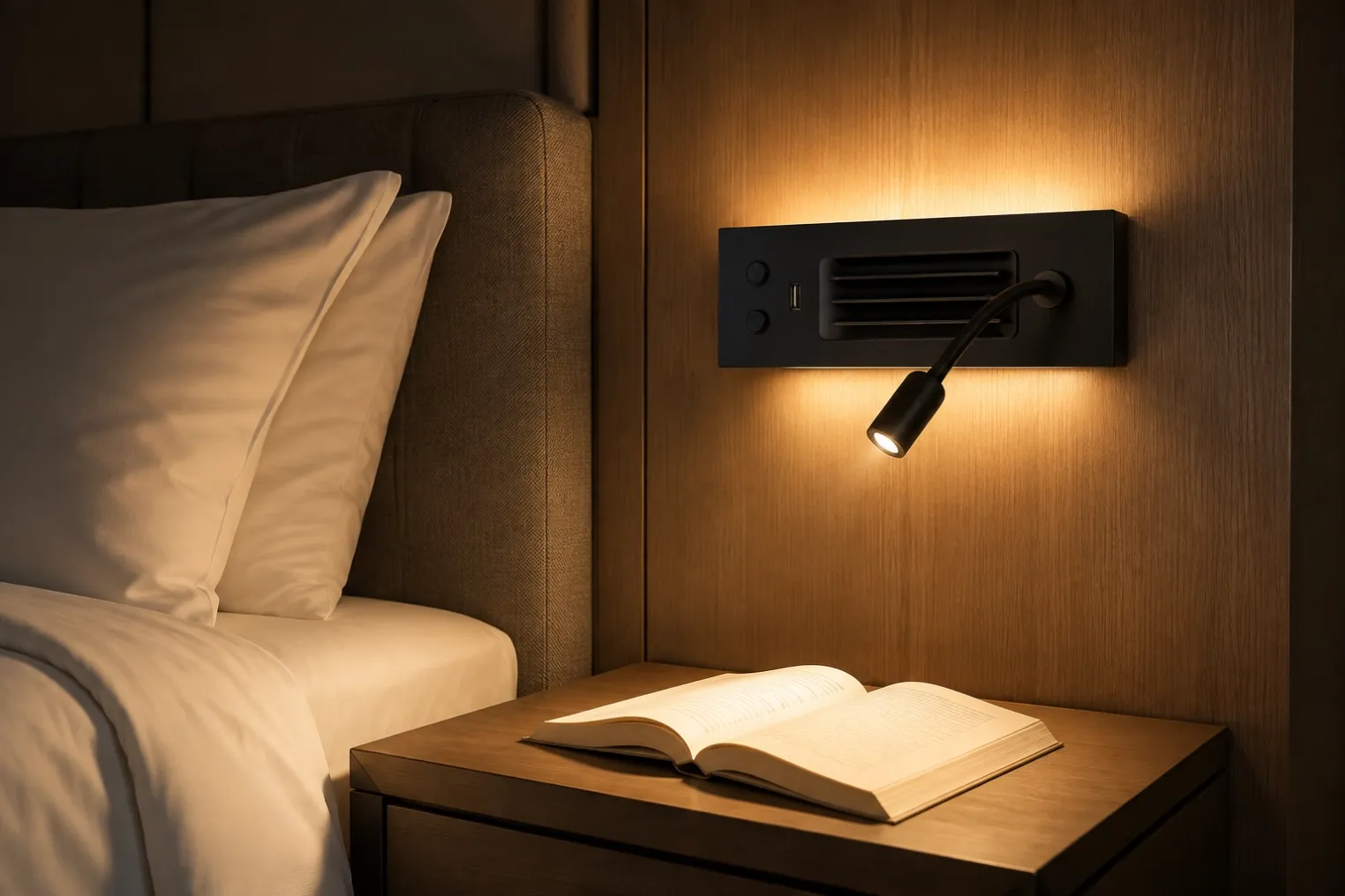 300mm-hotel-bedside-reading-light-usb-a08c