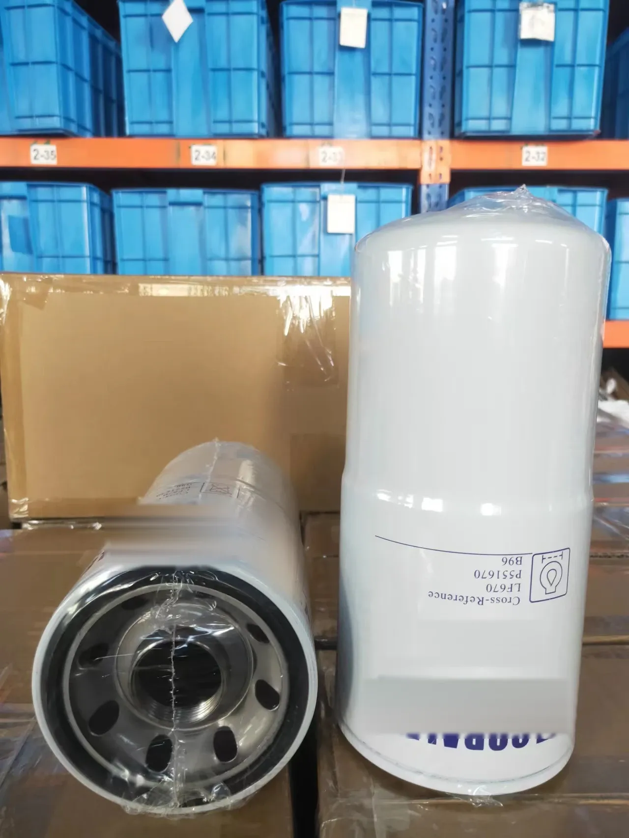 LF670 replacement oil filter