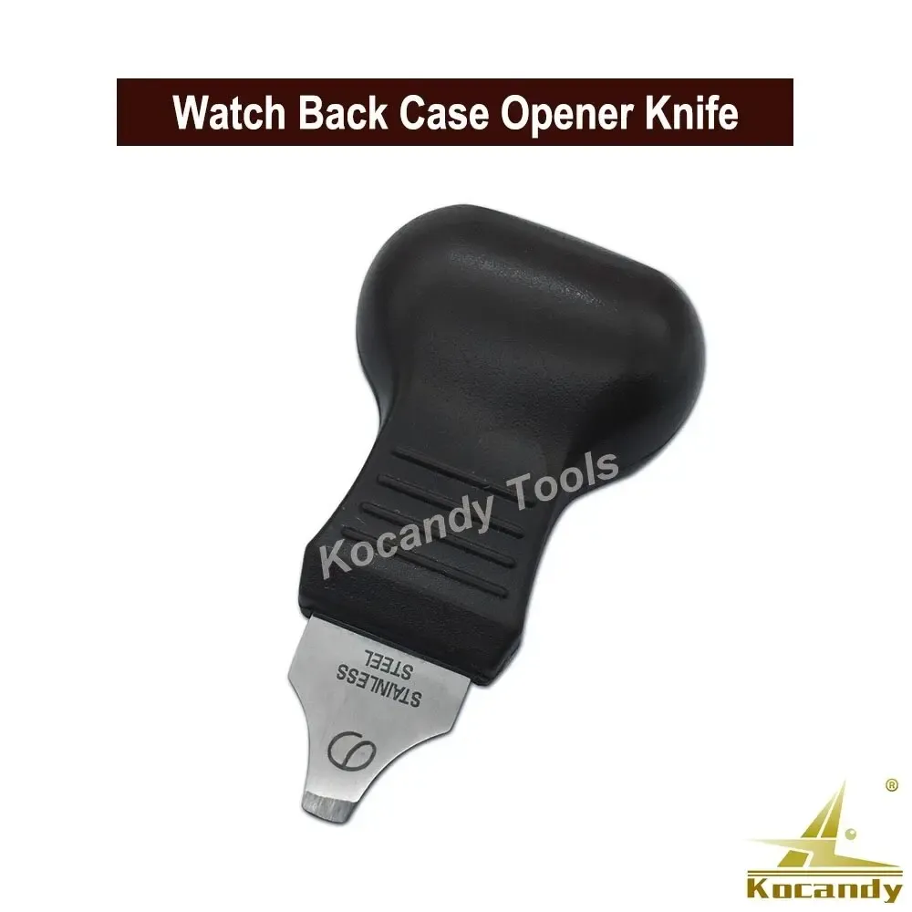 Case opener knife at an angle showing its pry tip