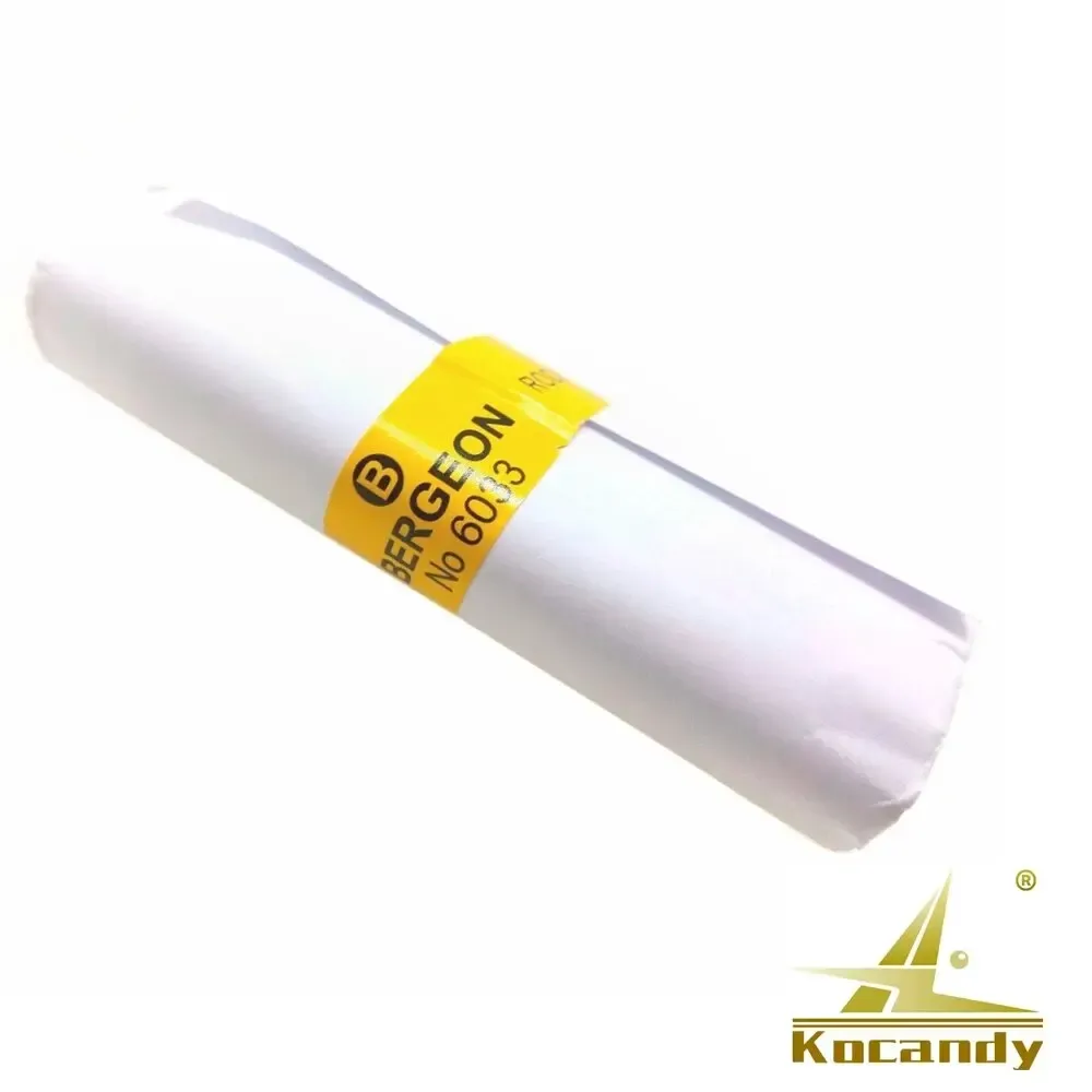 White Rodico putty stick with yellow label lying diagonally on white