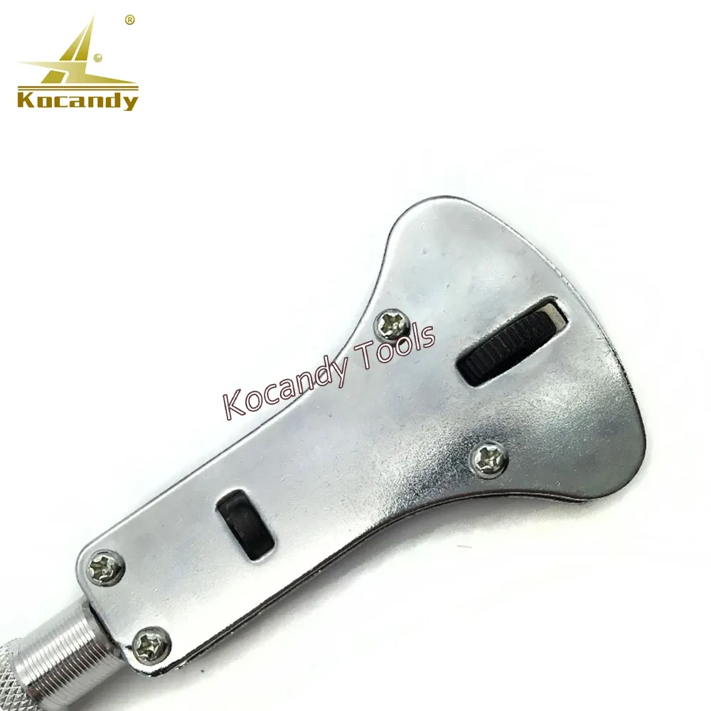 Jaxa wrench shown from the side with a knurled grip section