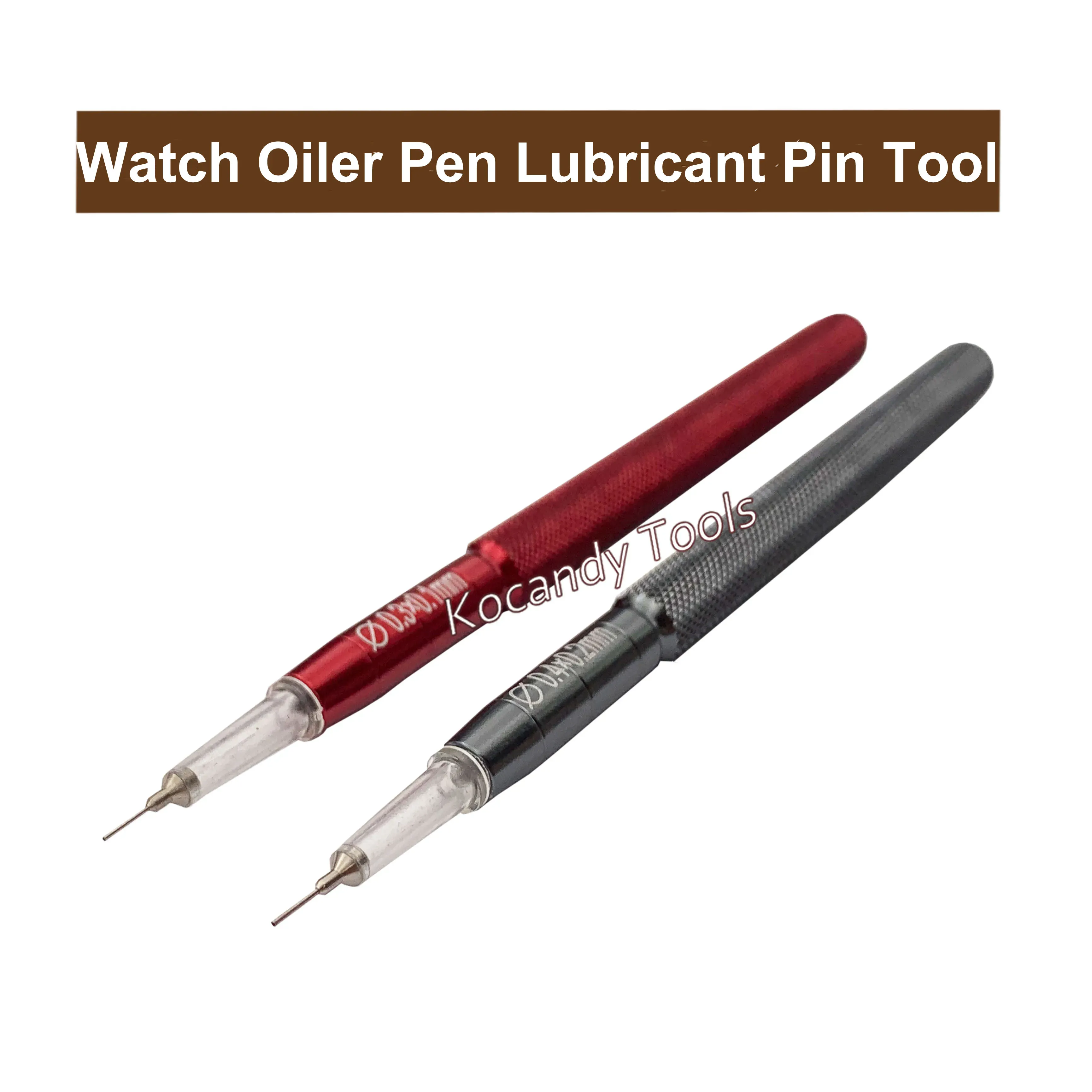 Single oiler pen with base total length 105 mm and 8 mm handle