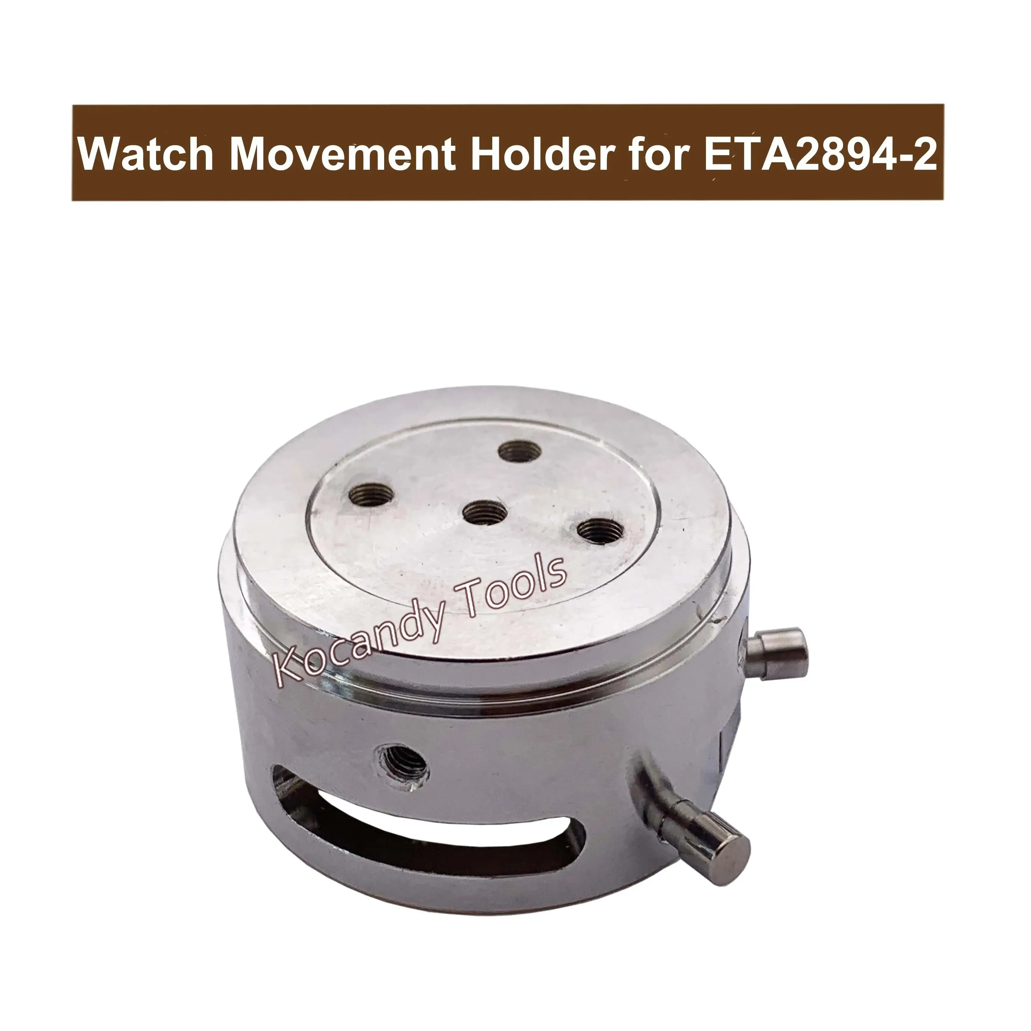 Grey movement holder with holes for the ETA2894-2 calibre