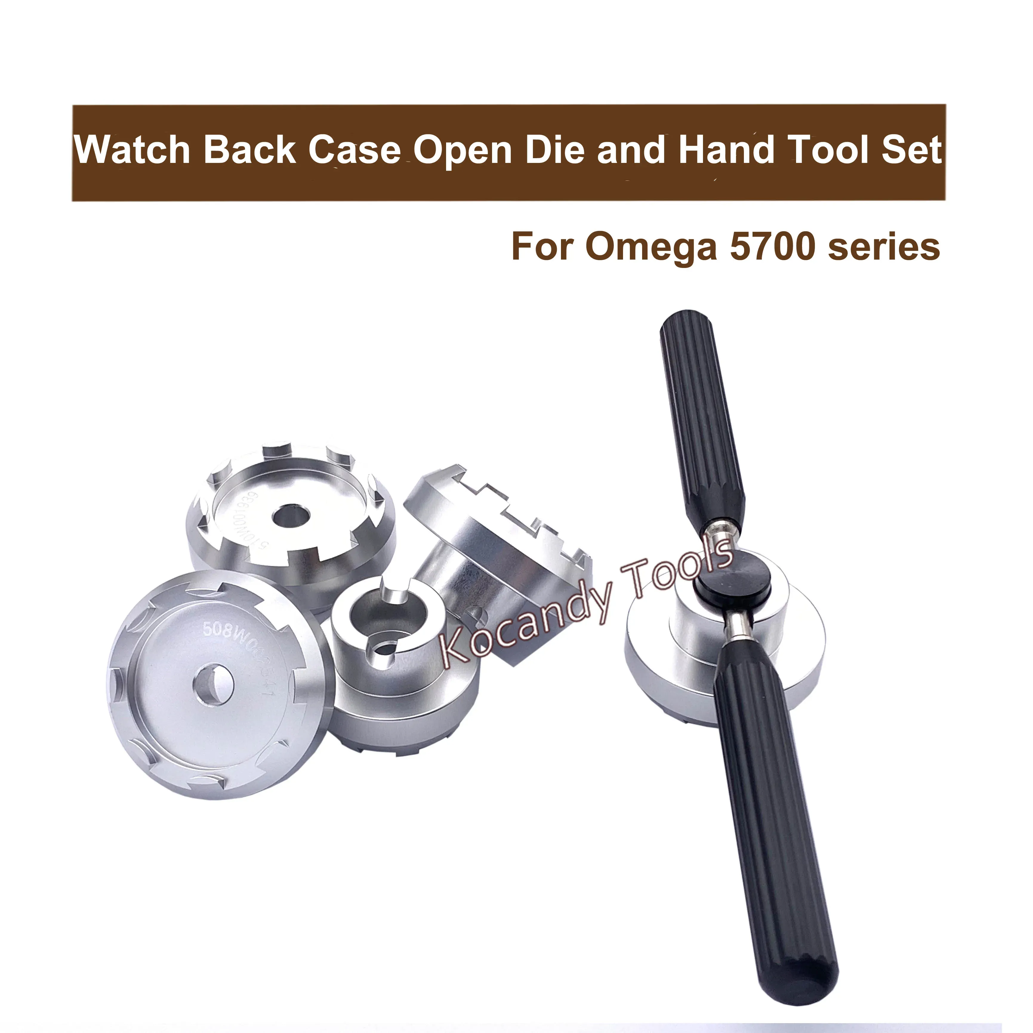 Round dies set into a black plastic storage case