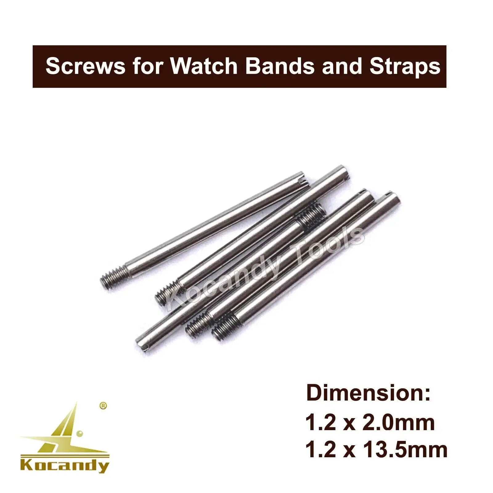 Tube rods laid diagonally, labels 1.2 x 2.0mm and 1.2 x 1.8 x 13mm